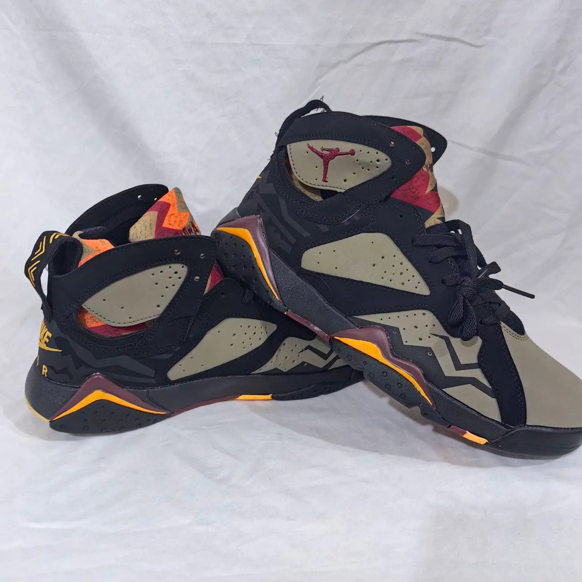 AJ 7 Retro Black Olive Shoes Sneakers - nk0003930 image 4