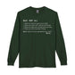 Beef Definition Long Sleeve T-Shirt image
