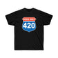 High Way 420 Men T-Shirt - Black, S image