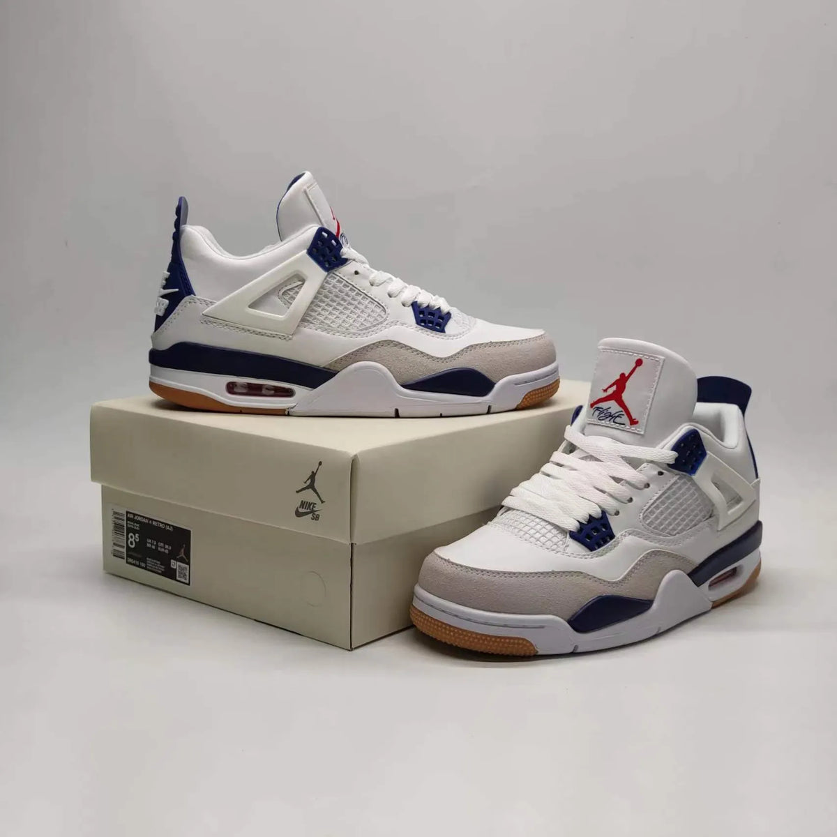 AJ 4 SB Navy Shoes Sneakers - nk0003963 image 6