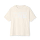 ALL_I_NEED_IS Unisex Oversized Boxy Tee - Natural, L image
