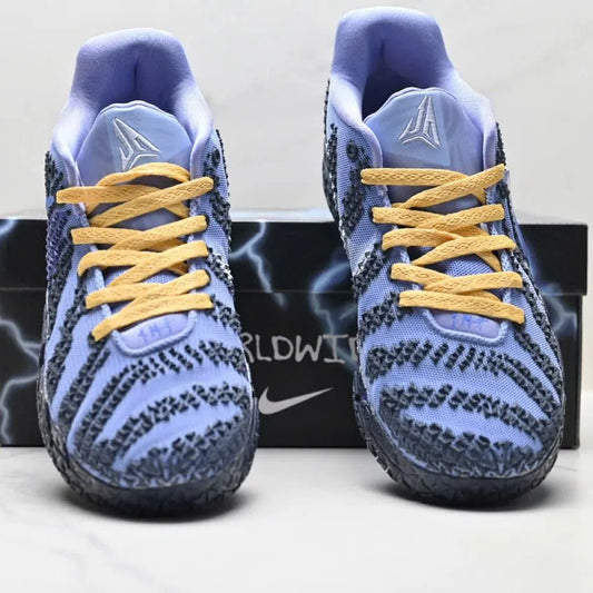 Ja 3 'Cobalt Bliss Metallic Silver' Shoes Sneakers - nk0004774 image 2