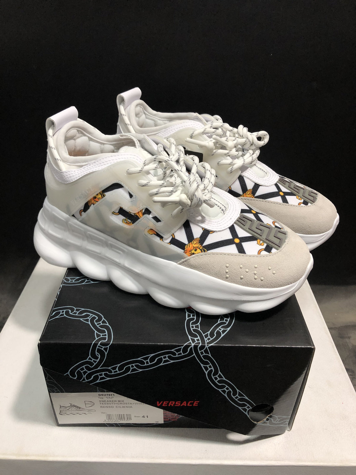 Chain Reaction Full Black Shoes Sneakers - ve0000053 image 15