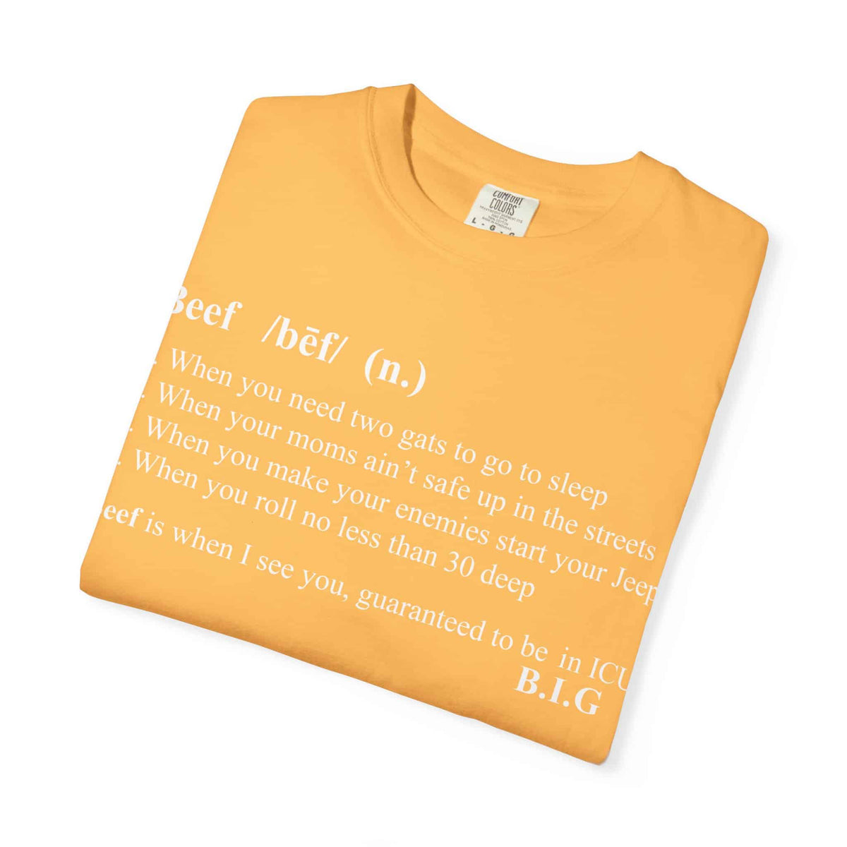 Beef Definition Unisex Garment-Dyed T-shirt image 18