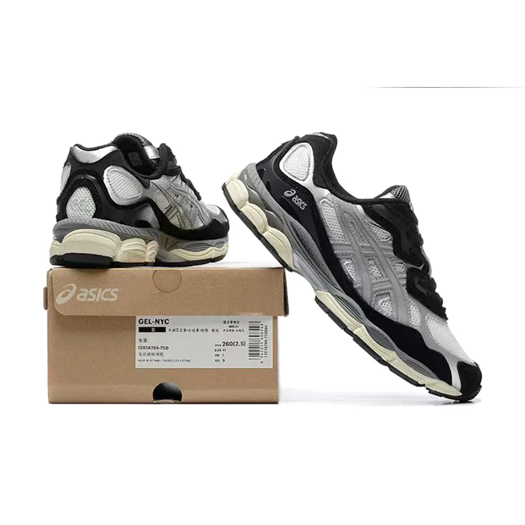 AS Gel NYC Black Ivory Grey Shoes Sneakers - as0000019 image 3