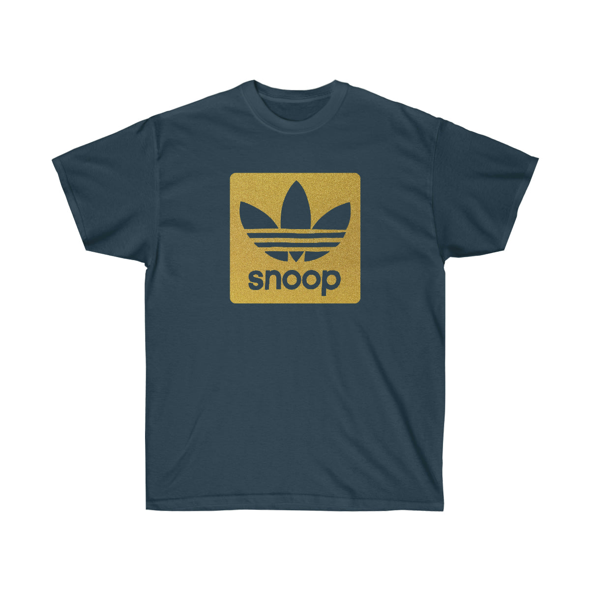 Rap Vintage Adidas Logo Men T-Shirt - Blue Dusk, XL image