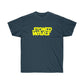 Stoned Yellow Wars Men T-Shirt - Blue Dusk, M image