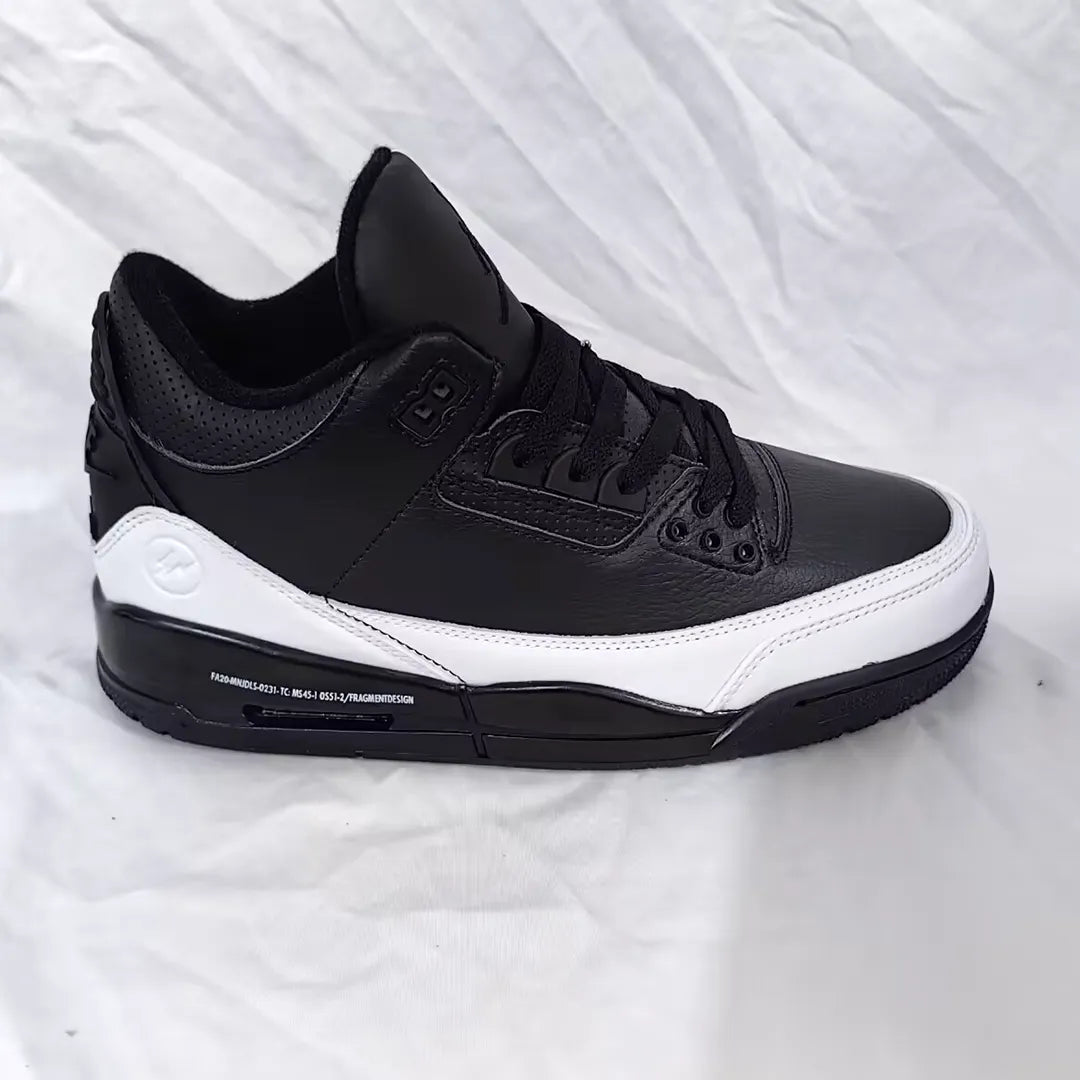 Fragment x AJ 3 Black White Sample Shoes Sneakers – nk0004446 image 6