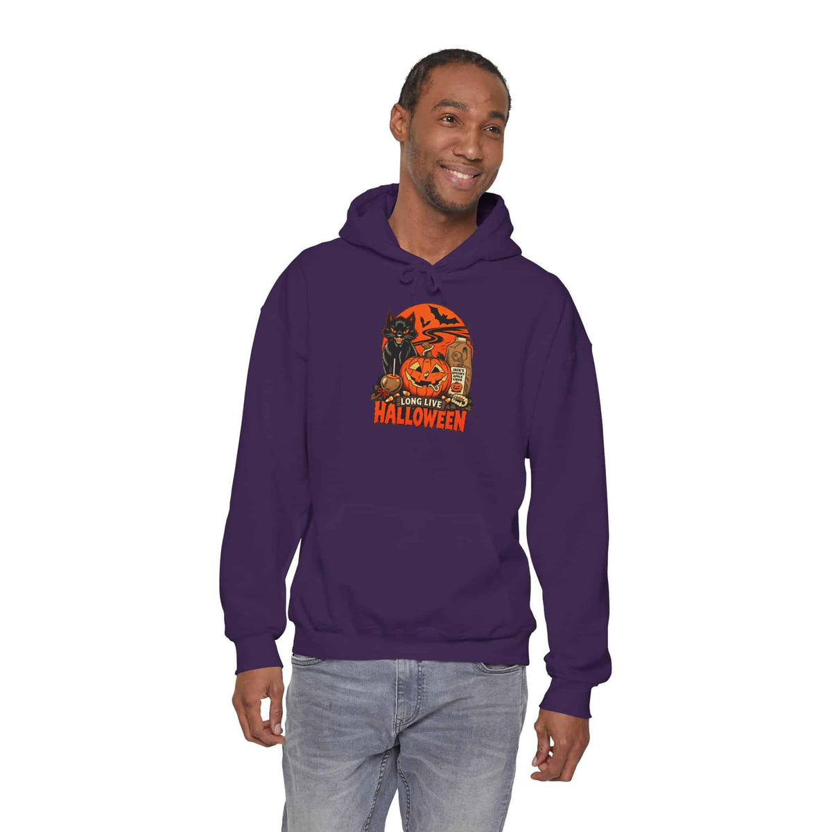 Midnight Cat Hooded Sweatshirt image 78