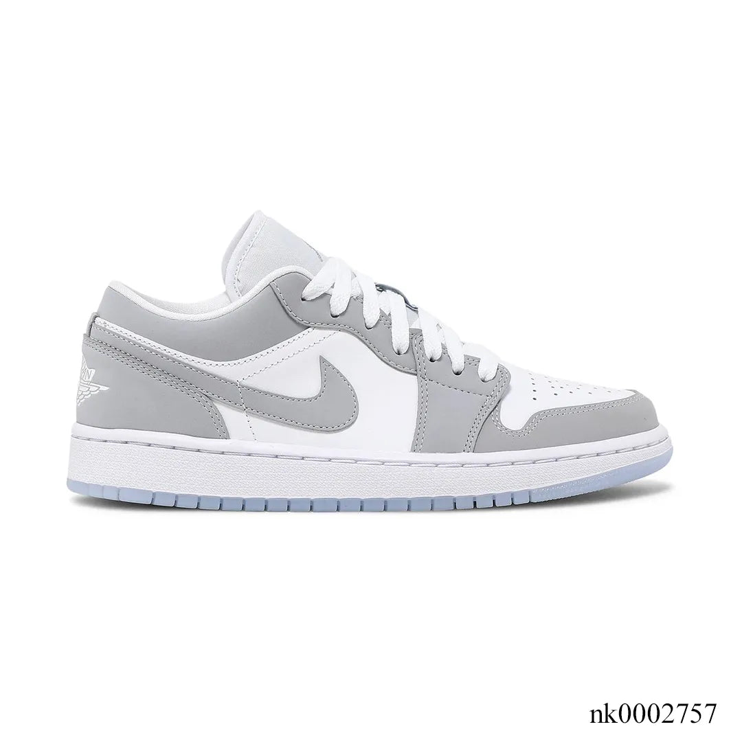 AJ 1 Low White Wolf Grey Shoes Sneakers - nk0002757 image