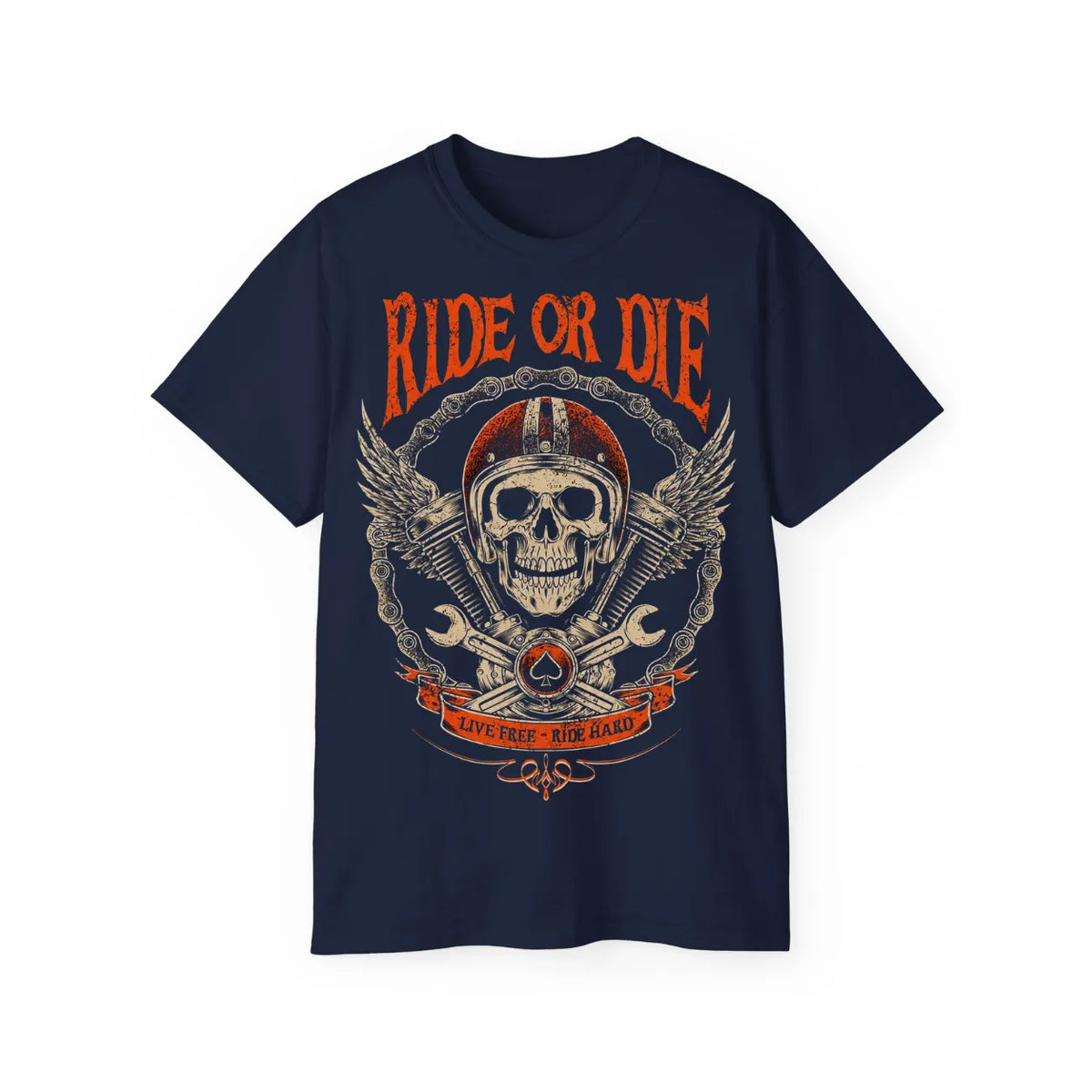 RIDE OR DIE T-Shirt – POD0014 image 2