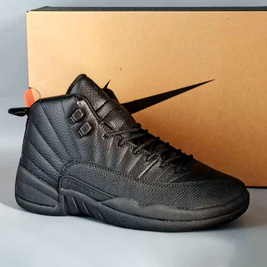 AJ 12 Black Cat Shoes Sneakers - nk0004729 image 2