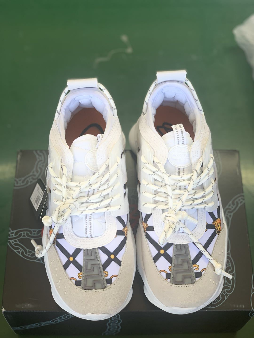 Chain Reaction Full Black Shoes Sneakers - ve0000053 image 3