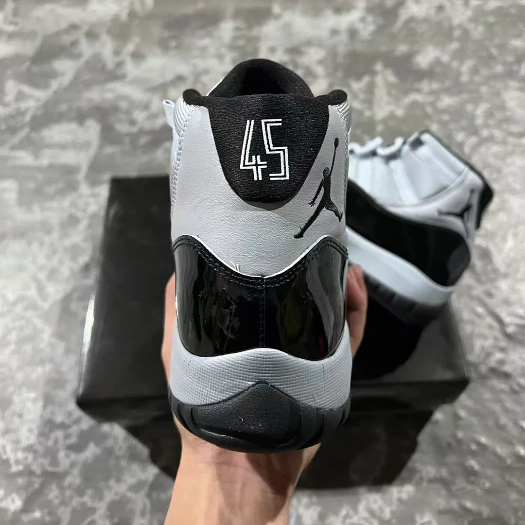 AJ 11 Black Cool Grey Shoes Sneakers – nk0004386 image 7