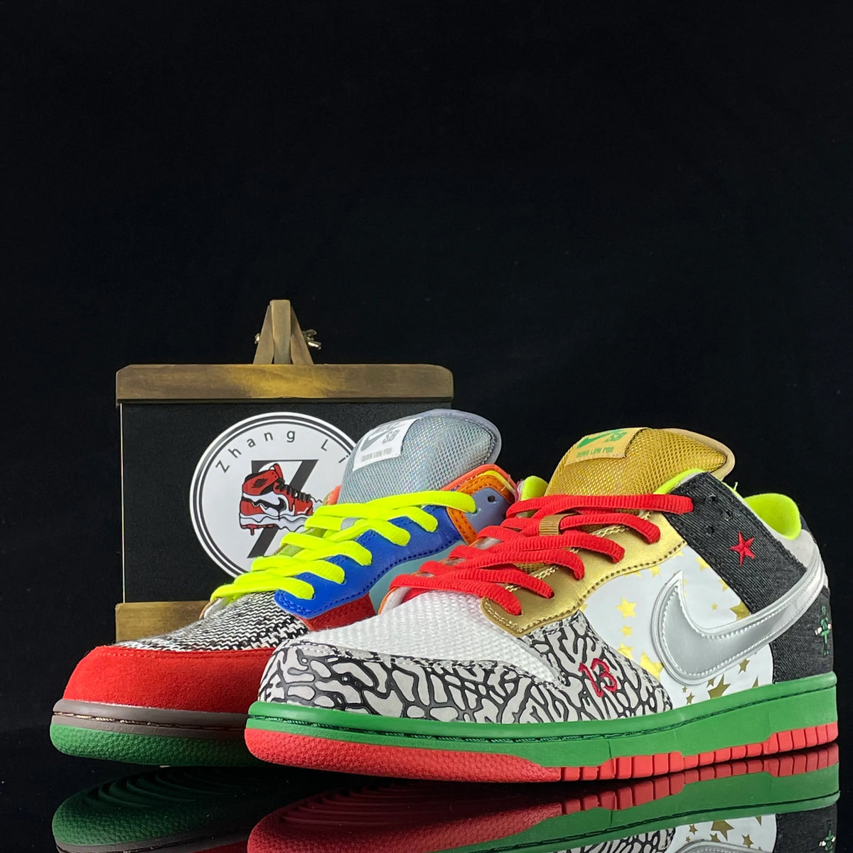 SB Dunk Low What The Dunk Shoes Sneakers - nk0003336 image 10