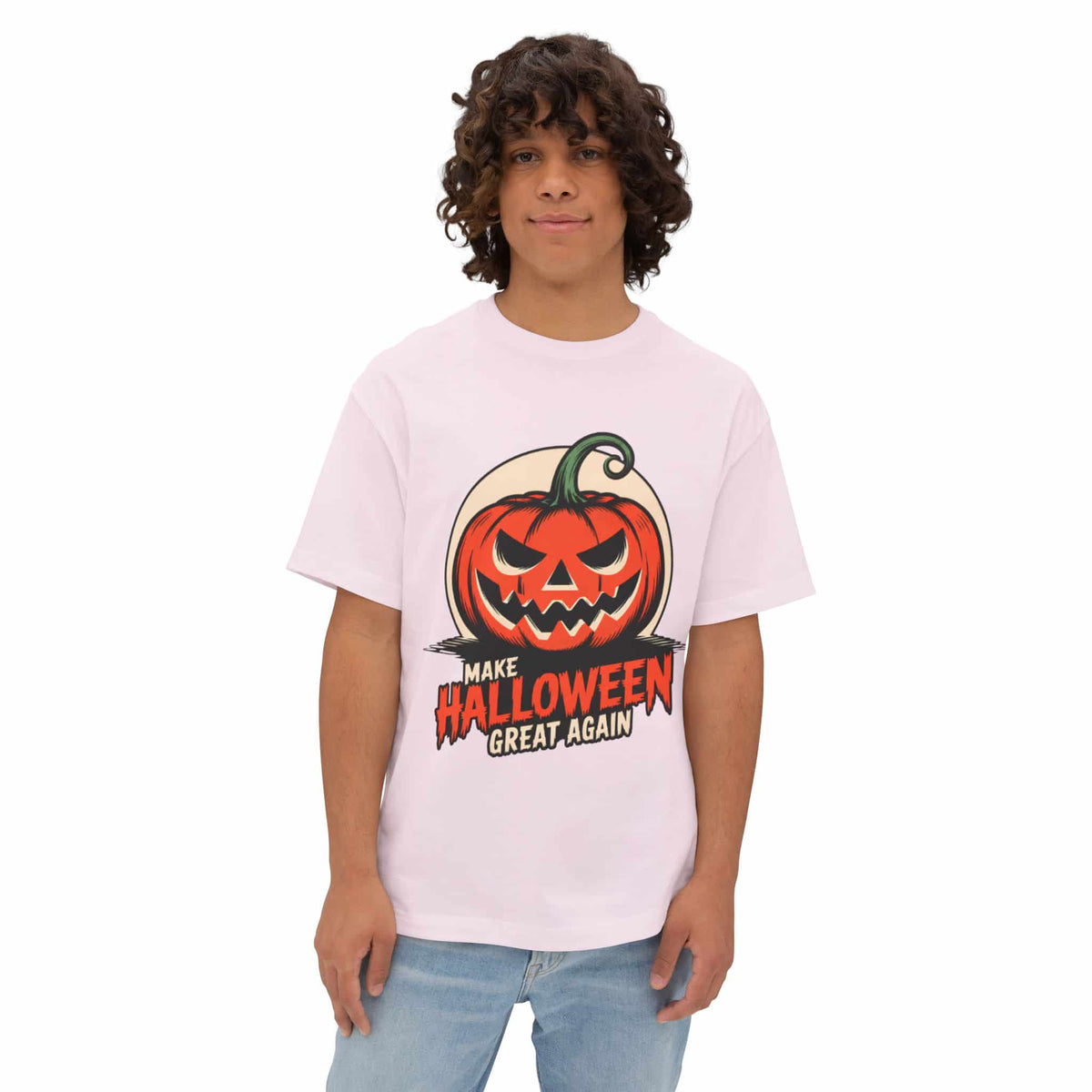 Make Halloween Great Again Unisex Oversized Boxy Tee image 16