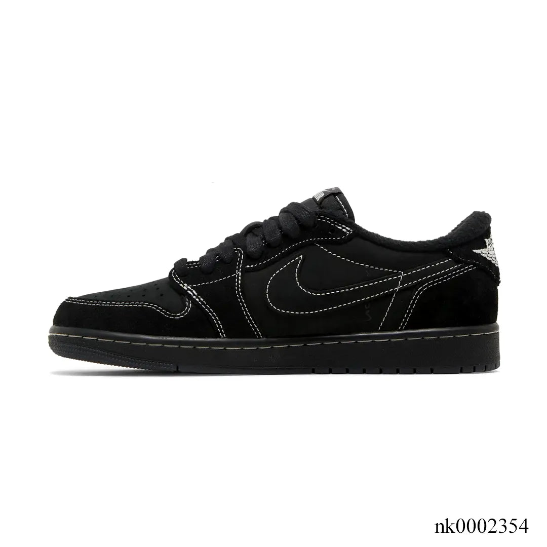 Travis Scott x AJ 1 Low Black Phantom Shoes Sneakers - nk0002354 image 1