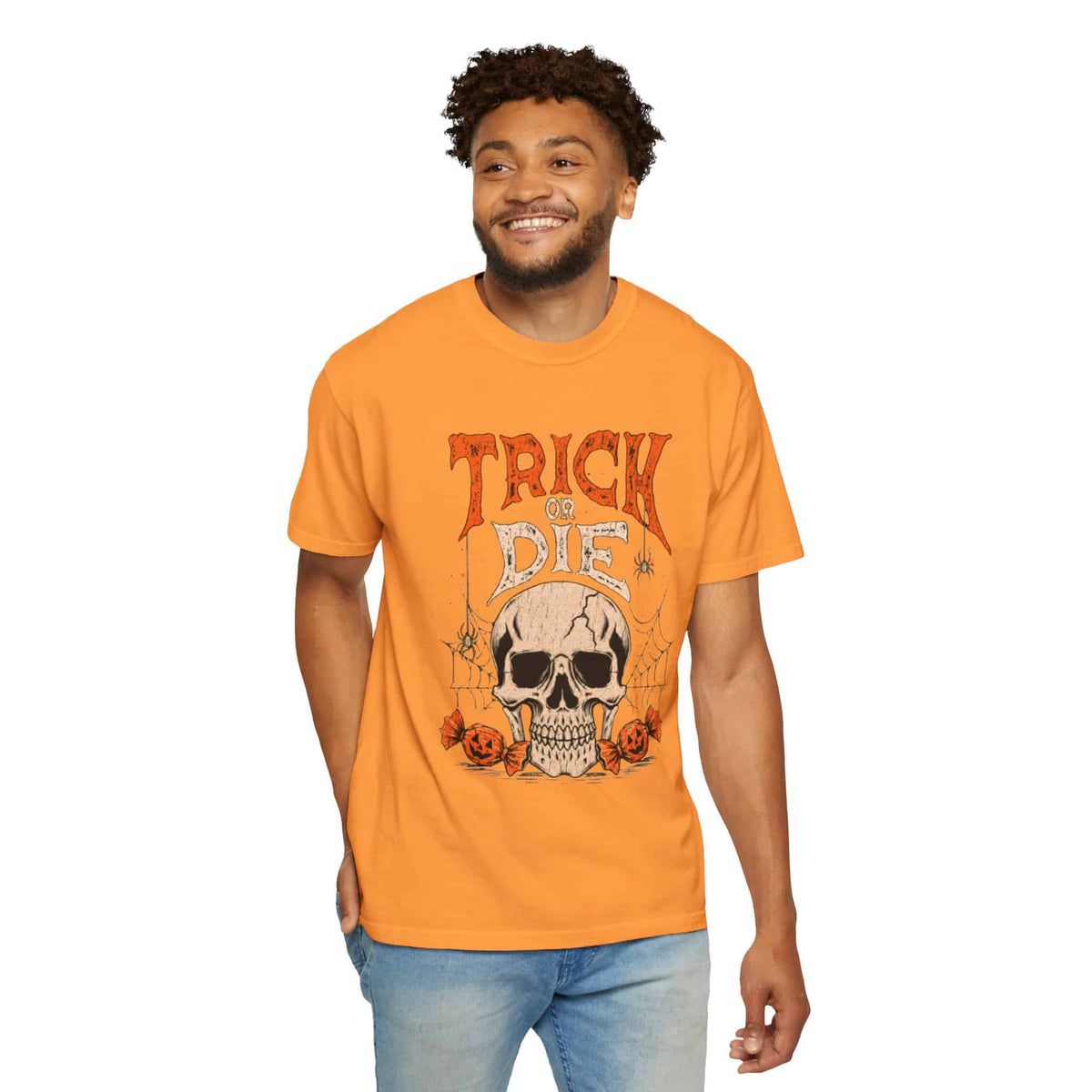TRICK OR DIE Unisex Garment-Dyed T-shirt image 68
