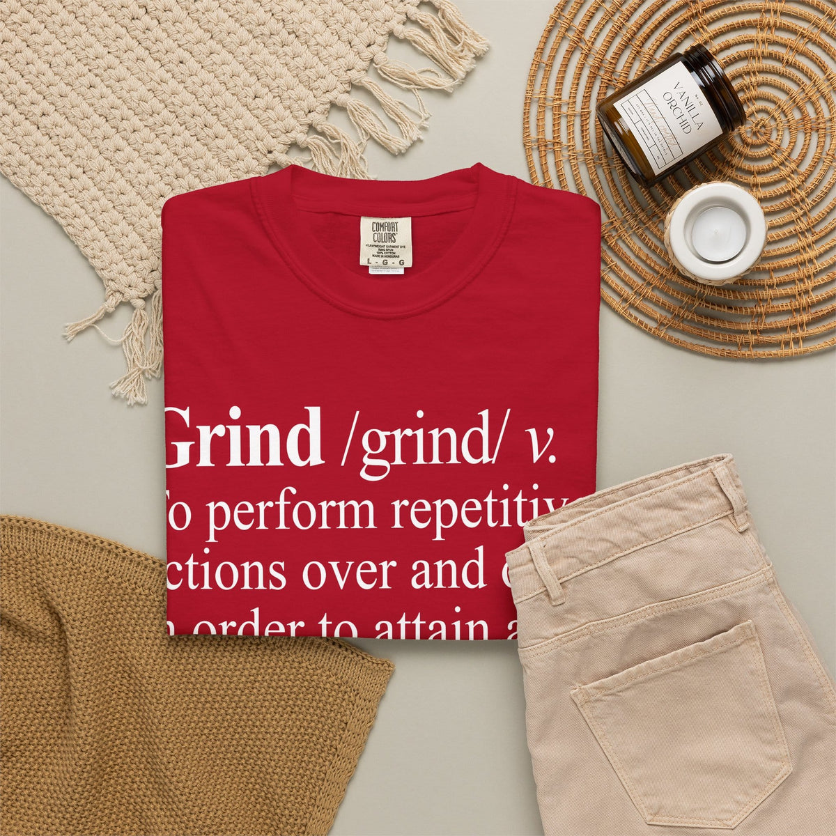 Grind Definition Unisex Garment-Dyed T-shirt image 35