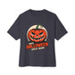 Make Halloween Great Again Unisex Oversized Boxy Tee - Dark Grey, 3XL image