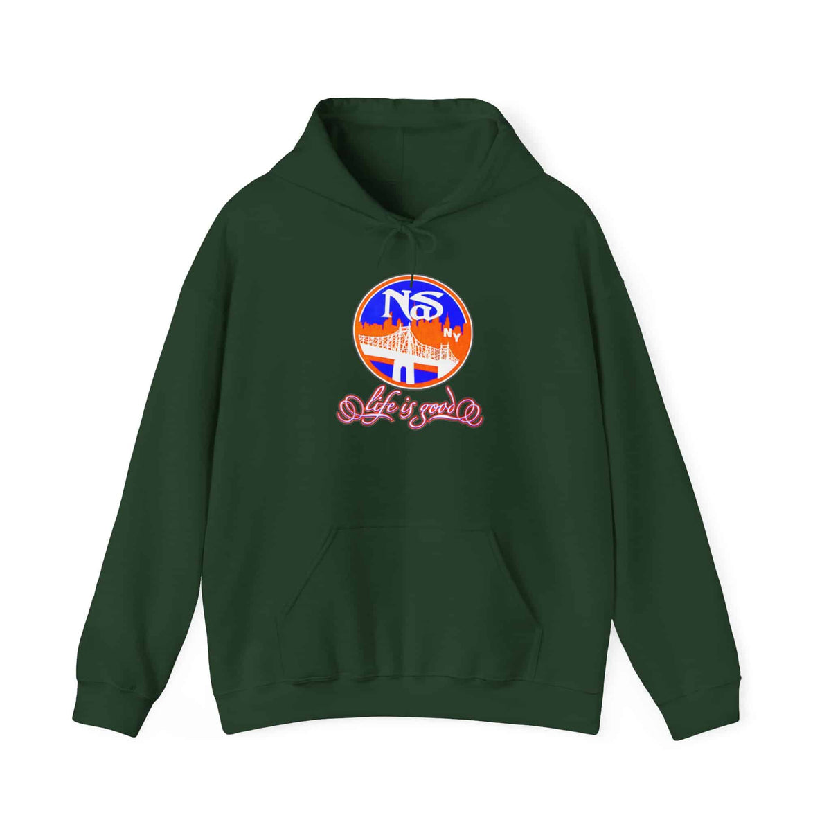 Life Is Good Hooded Sweatshirt image