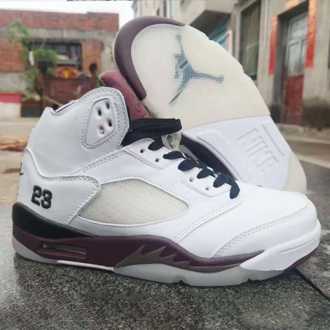 A Ma Maniere x AJ 5 Violet Ore Shoes Sneakers - nk0004340 image 8