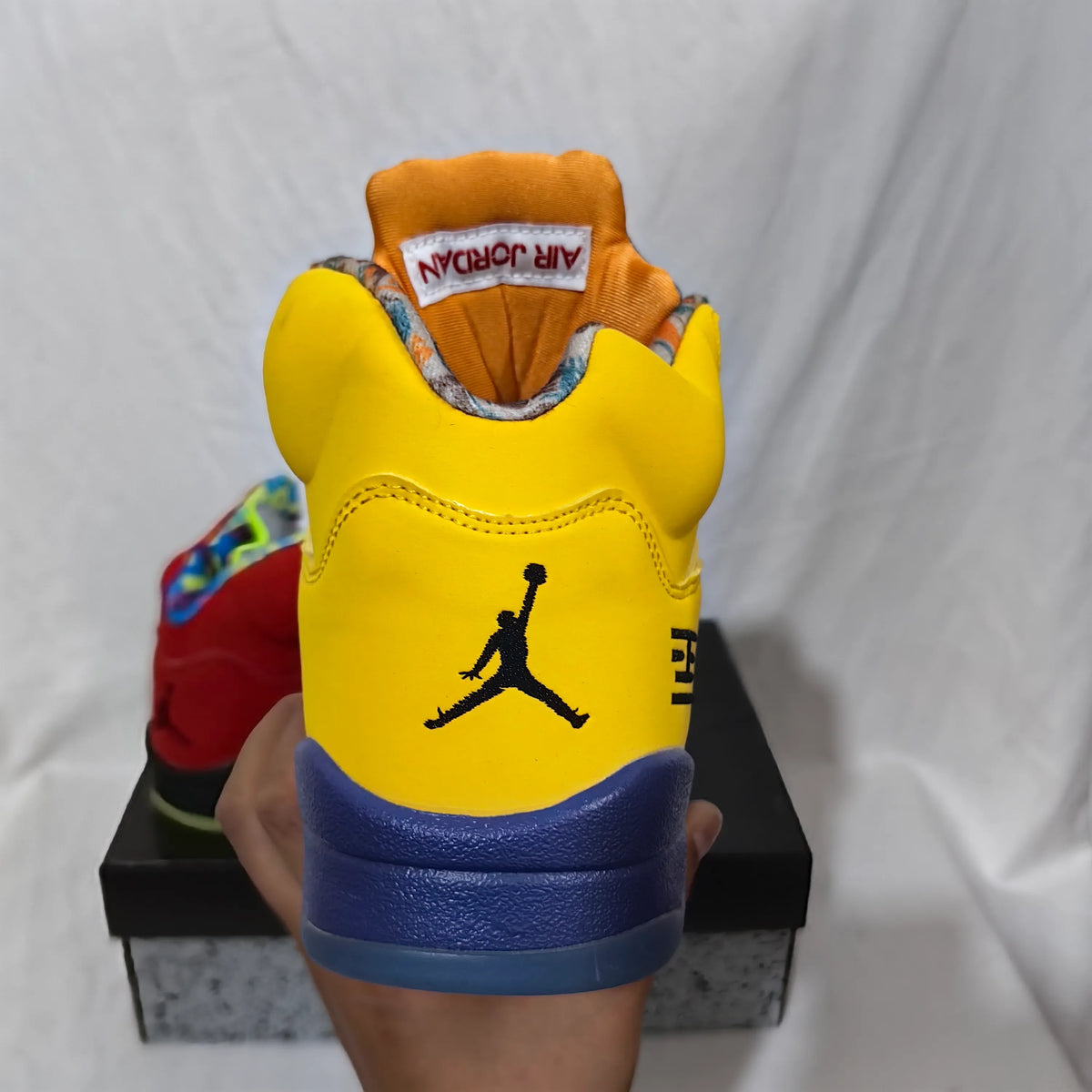 AJ 5 Retro SE What The Shoes Sneakers - nk0005158 image 17