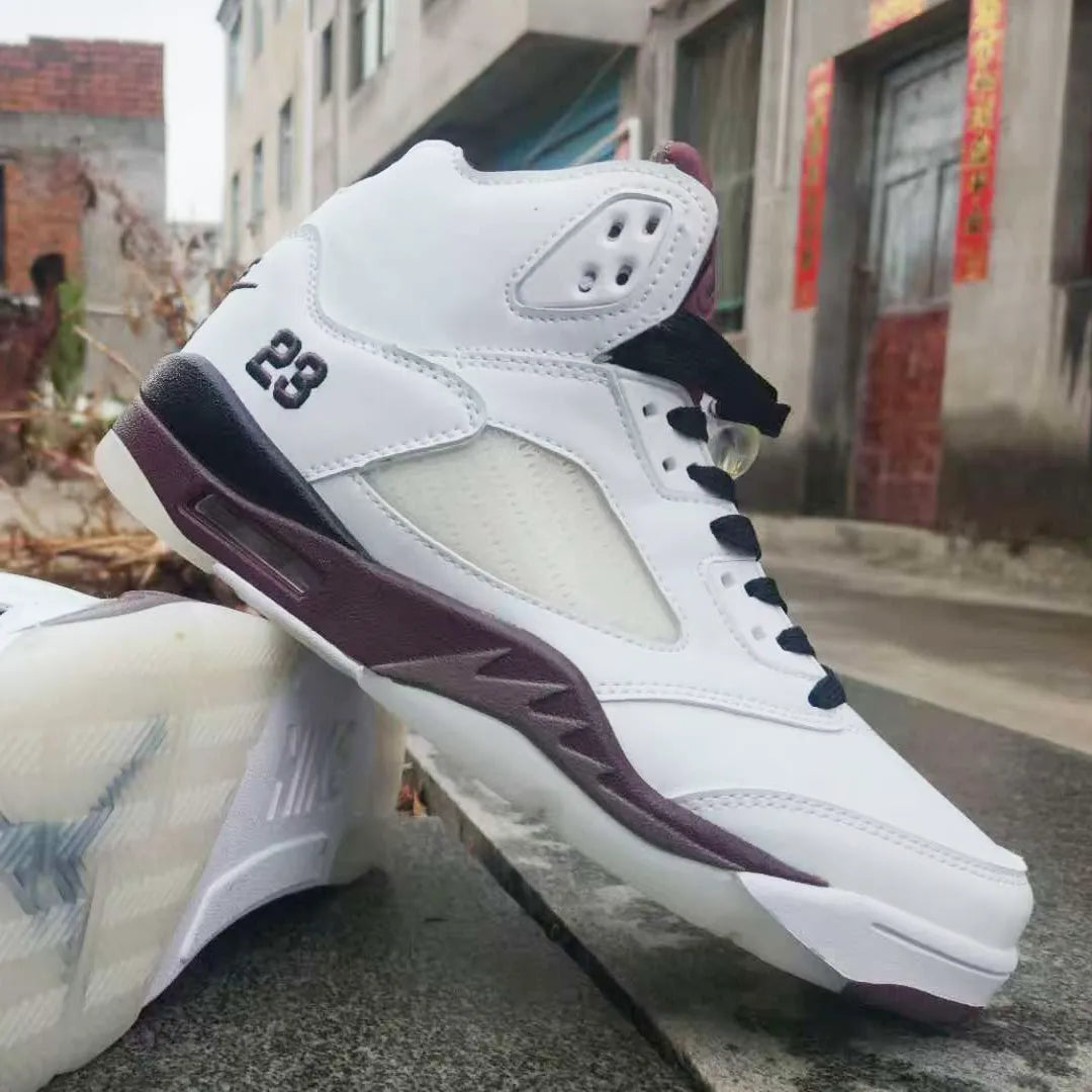 A Ma Maniere x AJ 5 Violet Ore Shoes Sneakers - nk0004340 image 5