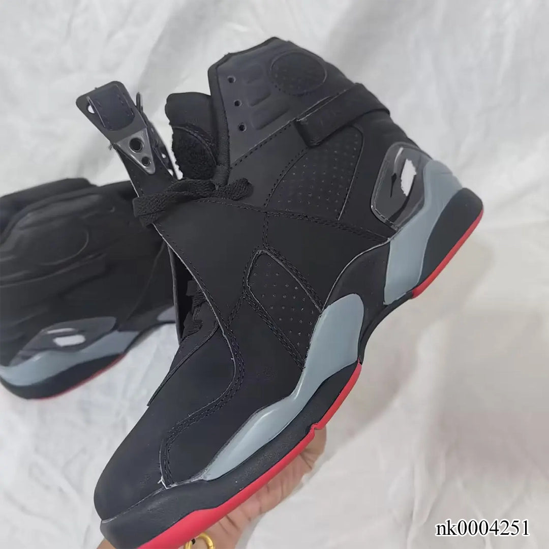 AJ 8 Retro Black Cement Shoes Sneakers - nk0004251 image 4