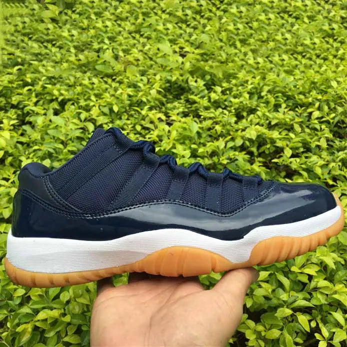 AJ 11 Retro Low Navy Gum Shoes Sneakers - nk0004099 image 11