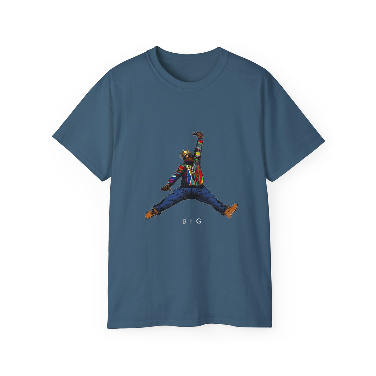 Limited Edition RAP IS MY LIFE T-shirt - Indigo Blue, 3XL image