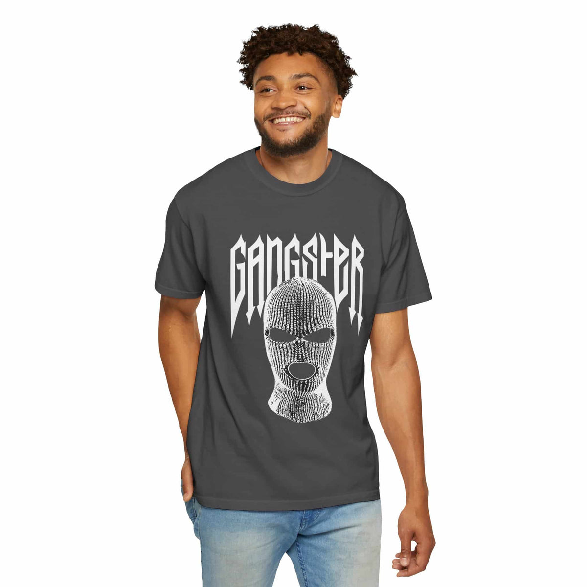 Gangster Mask Unisex Garment-Dyed T-shirt image 54