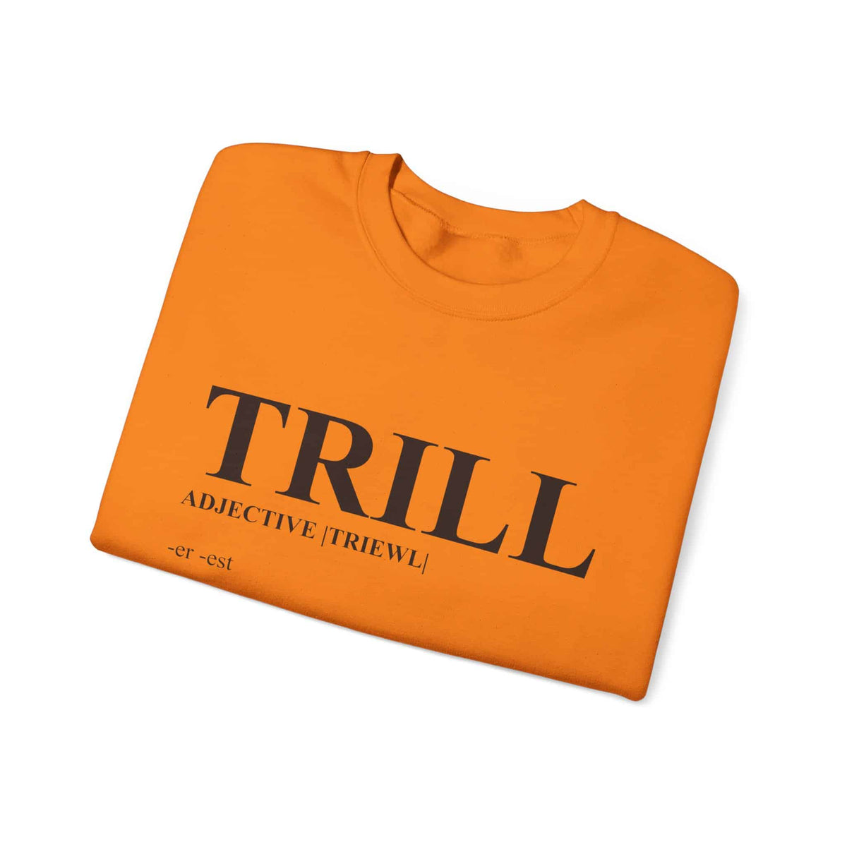 Trill Definition Crewneck Sweatshirt image 26