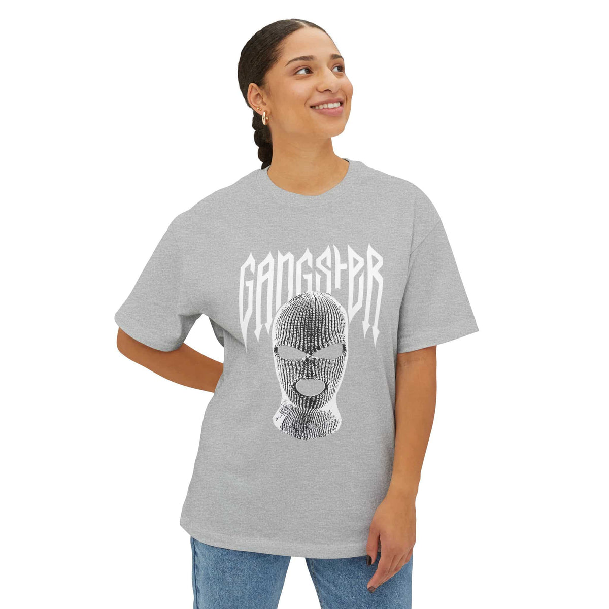 Gangster Mask Unisex Oversized Boxy Tee image 33