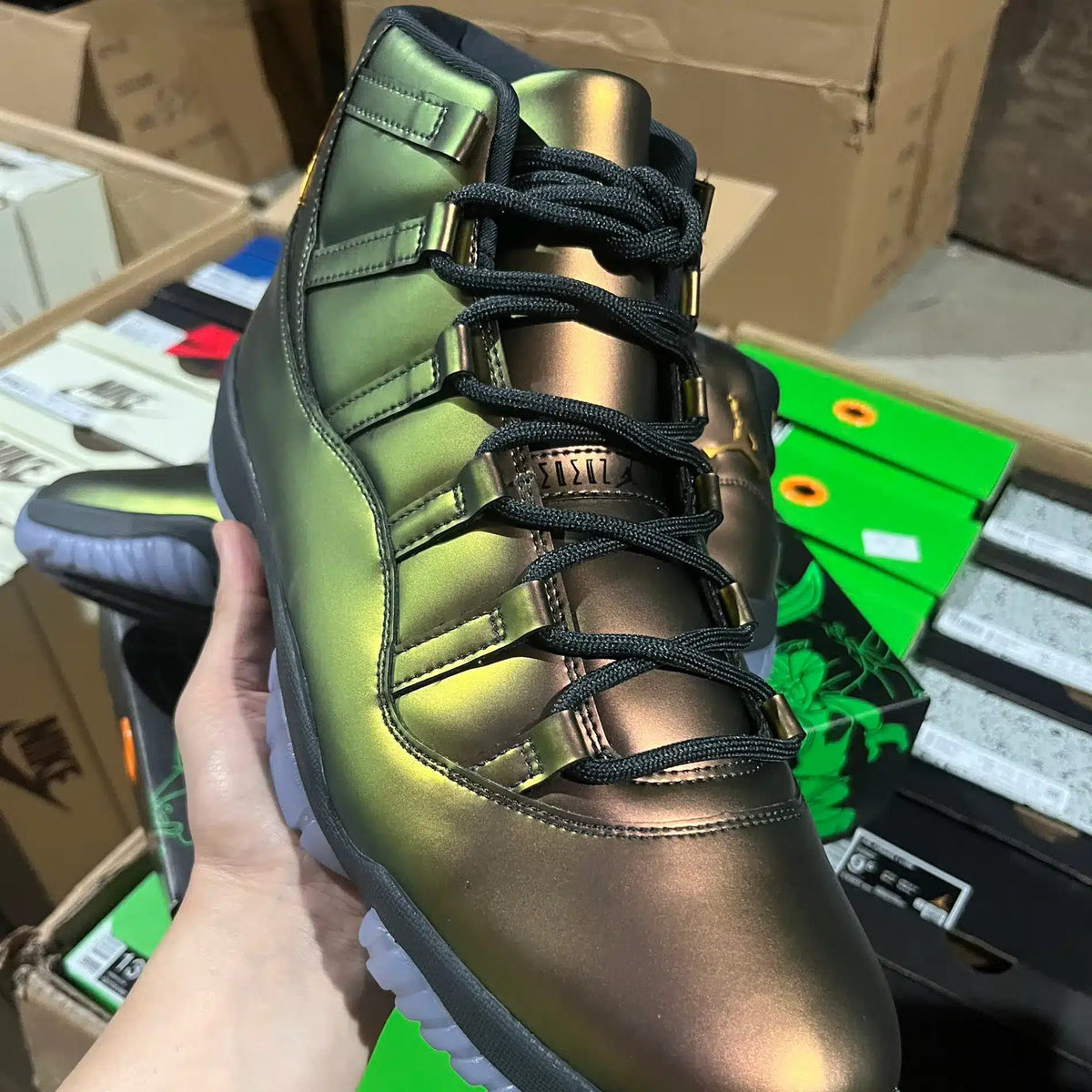 [PREMIUM] AJ 11 Retro Space Jam Magic Ball Shoes Sneakers - nk0005616 image 3