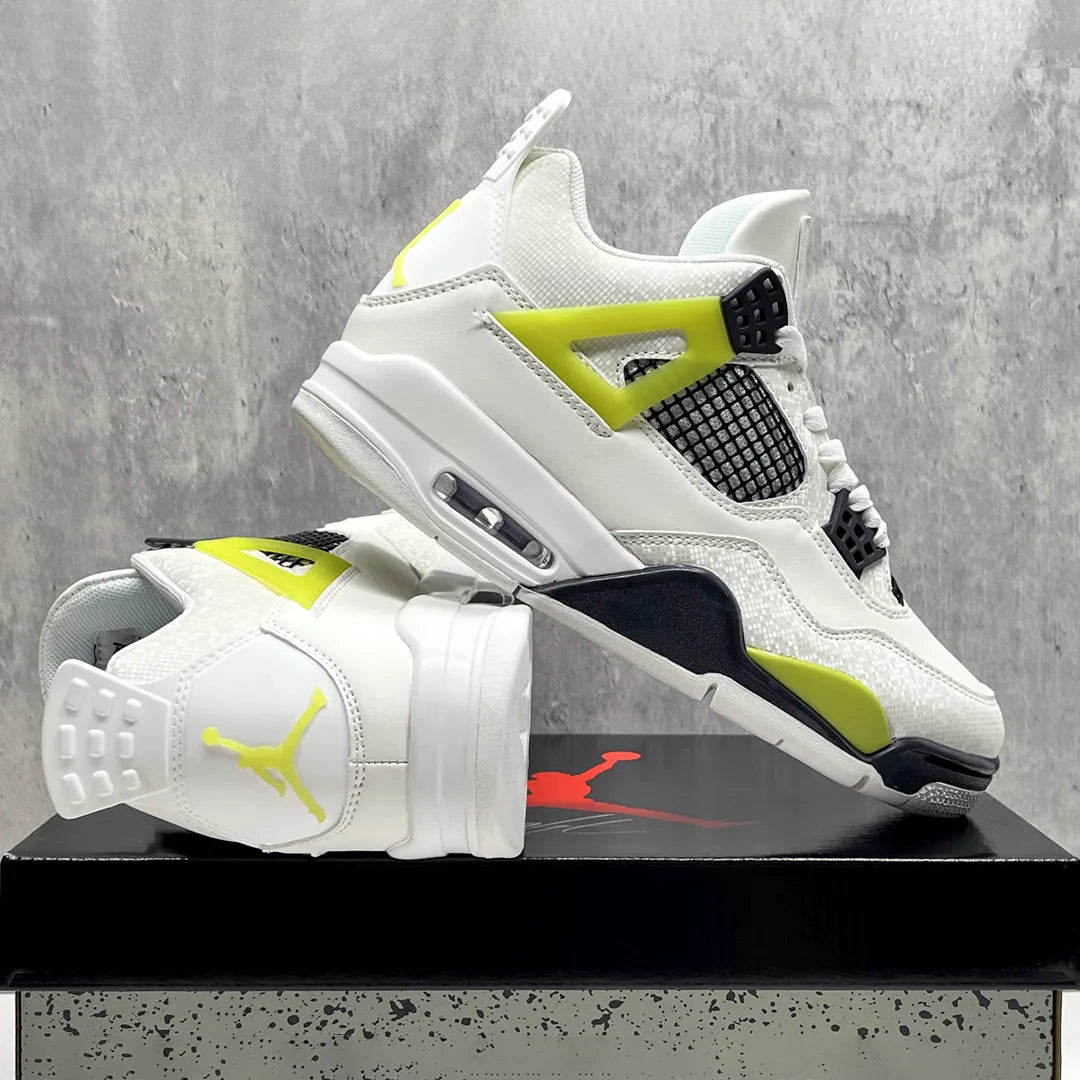 AJ 4 Light Lemon Twist Shoes Sneakers - nk0004468 image 12