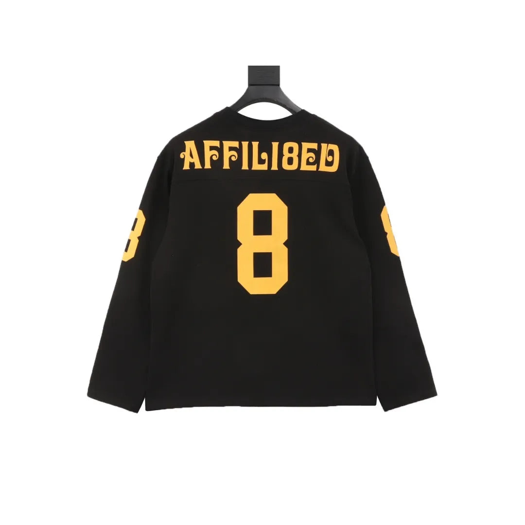 SUP SS25 Affiliated LS Football Sweater - SUP0127 image 1