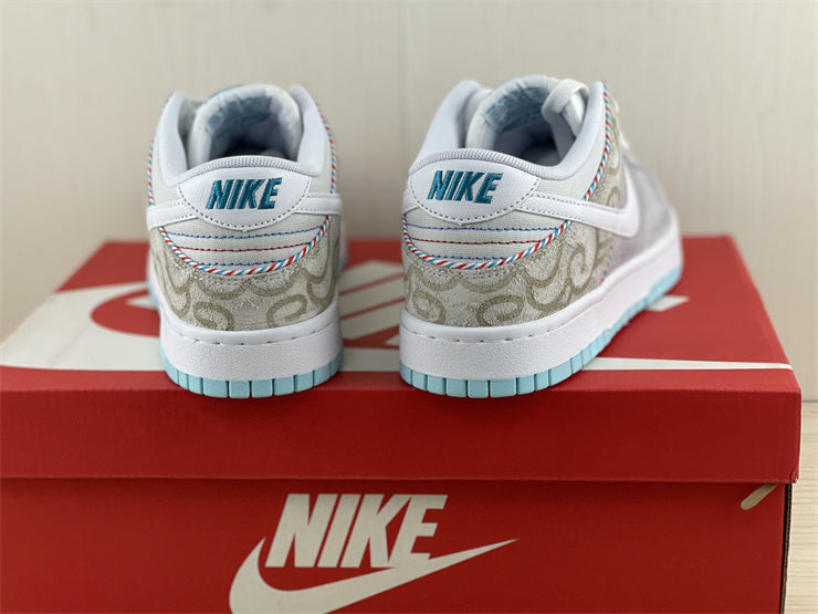 Dunk Low Barbershop Grey Shoes Sneakers - nk0001974 image 7