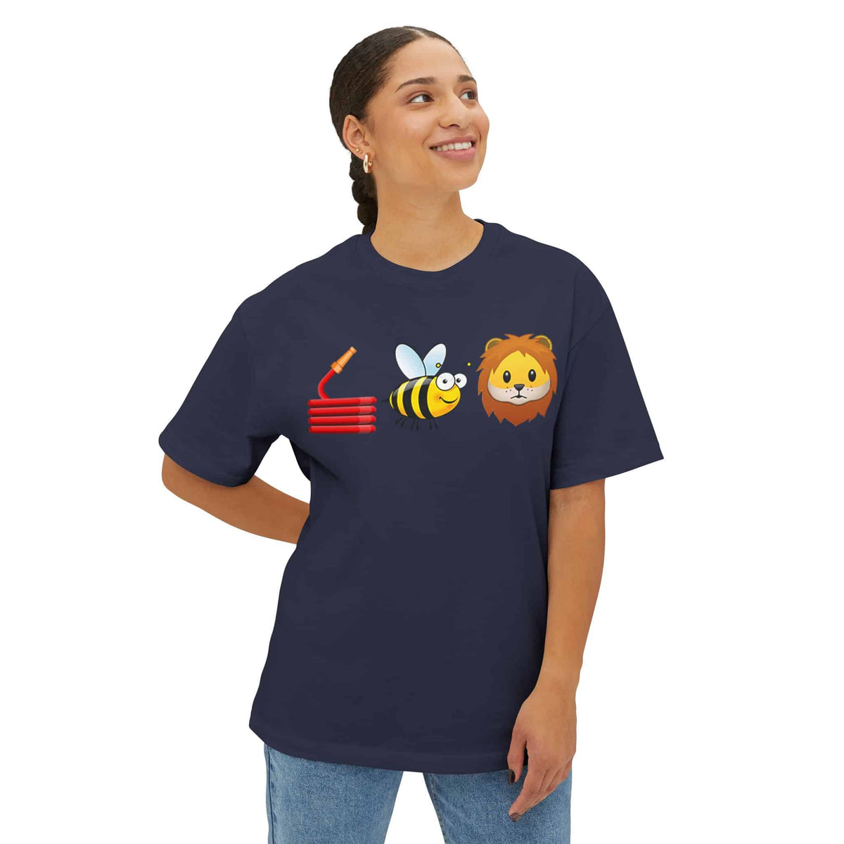 Bee Unisex Oversized Boxy Tee image 31