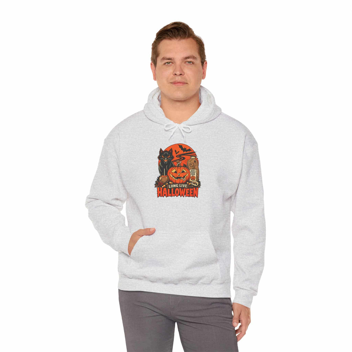 Midnight Cat Hooded Sweatshirt image 110