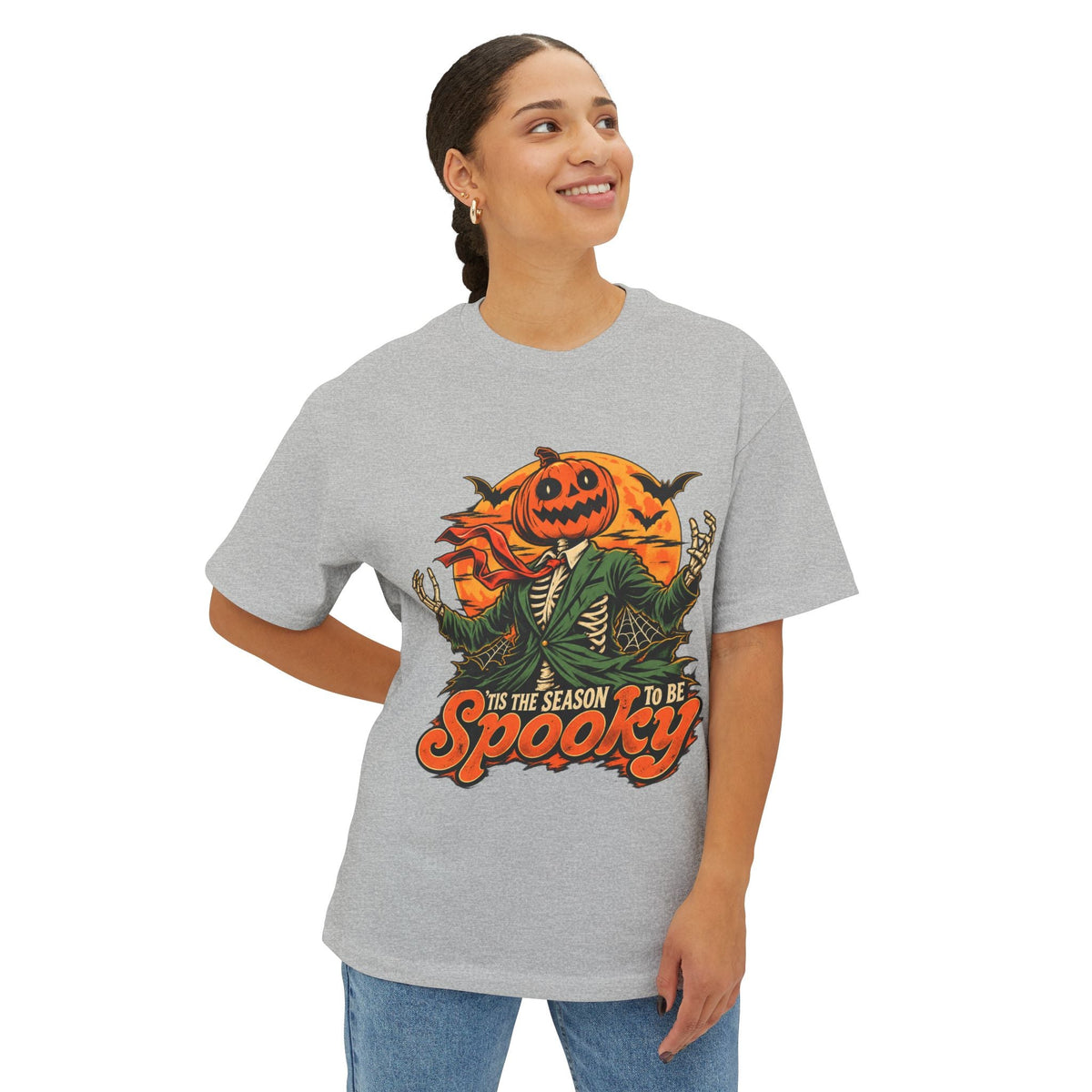 Spooky Season Unisex Oversized Boxy Tee image 26