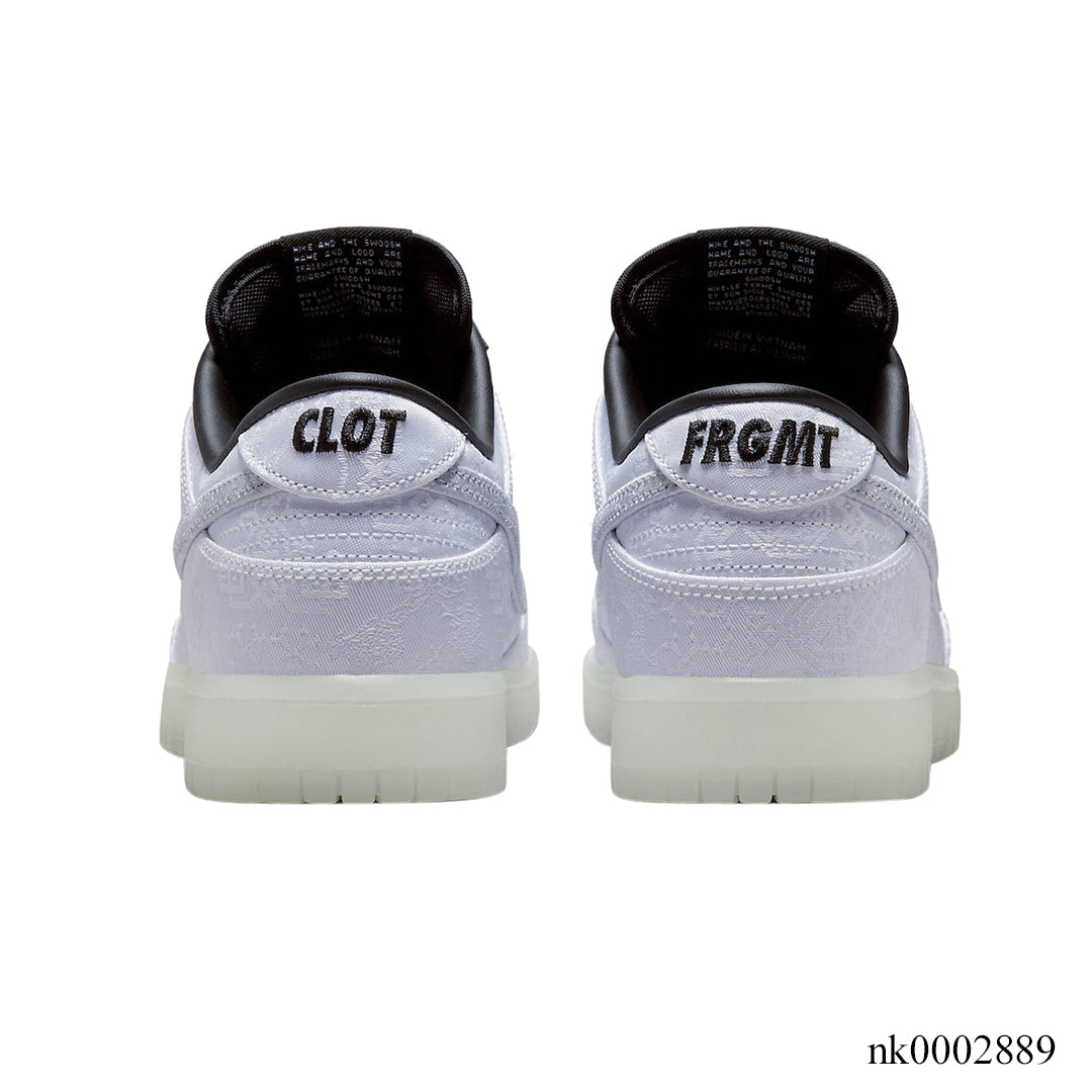 Dunk Low CLOT Fragment White Shoes Sneakers - nk0002889 image 4