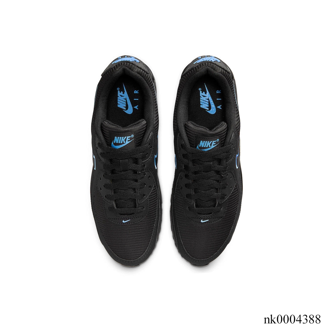 AM 90 Black University Blue Shoes Sneakers – nk0004388 image 3