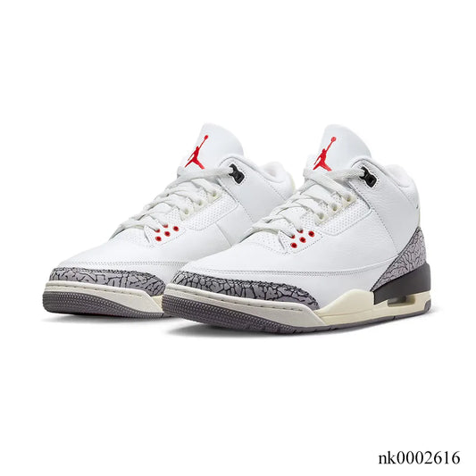 AJ 3 Retro White Cement Reimagined Shoes Sneakers - nk0002616 image 2