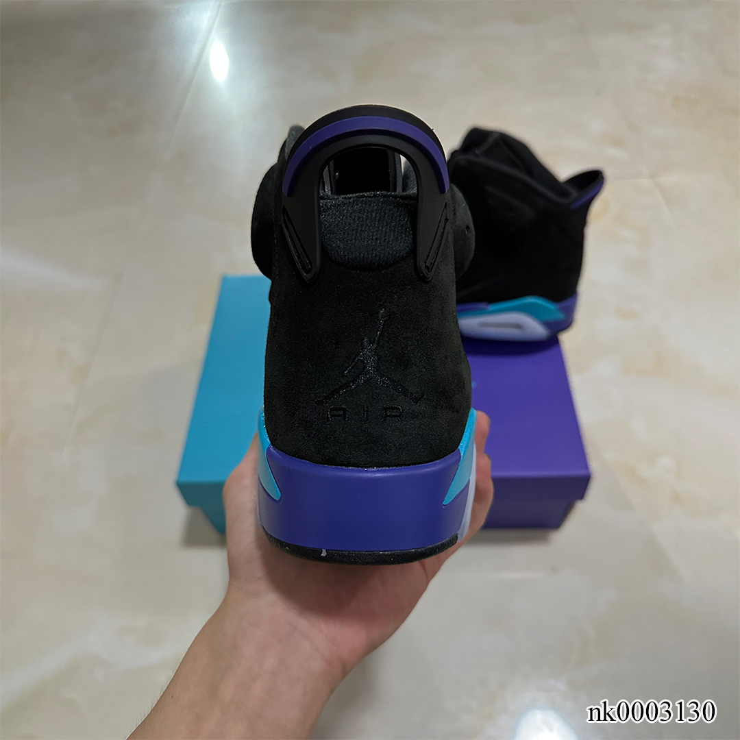 AJ 6 "Aqua" Shoes Sneakers - nk0003130 image 10