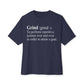Lil Peep Unisex Oversized Boxy Tee - Navy, XL image