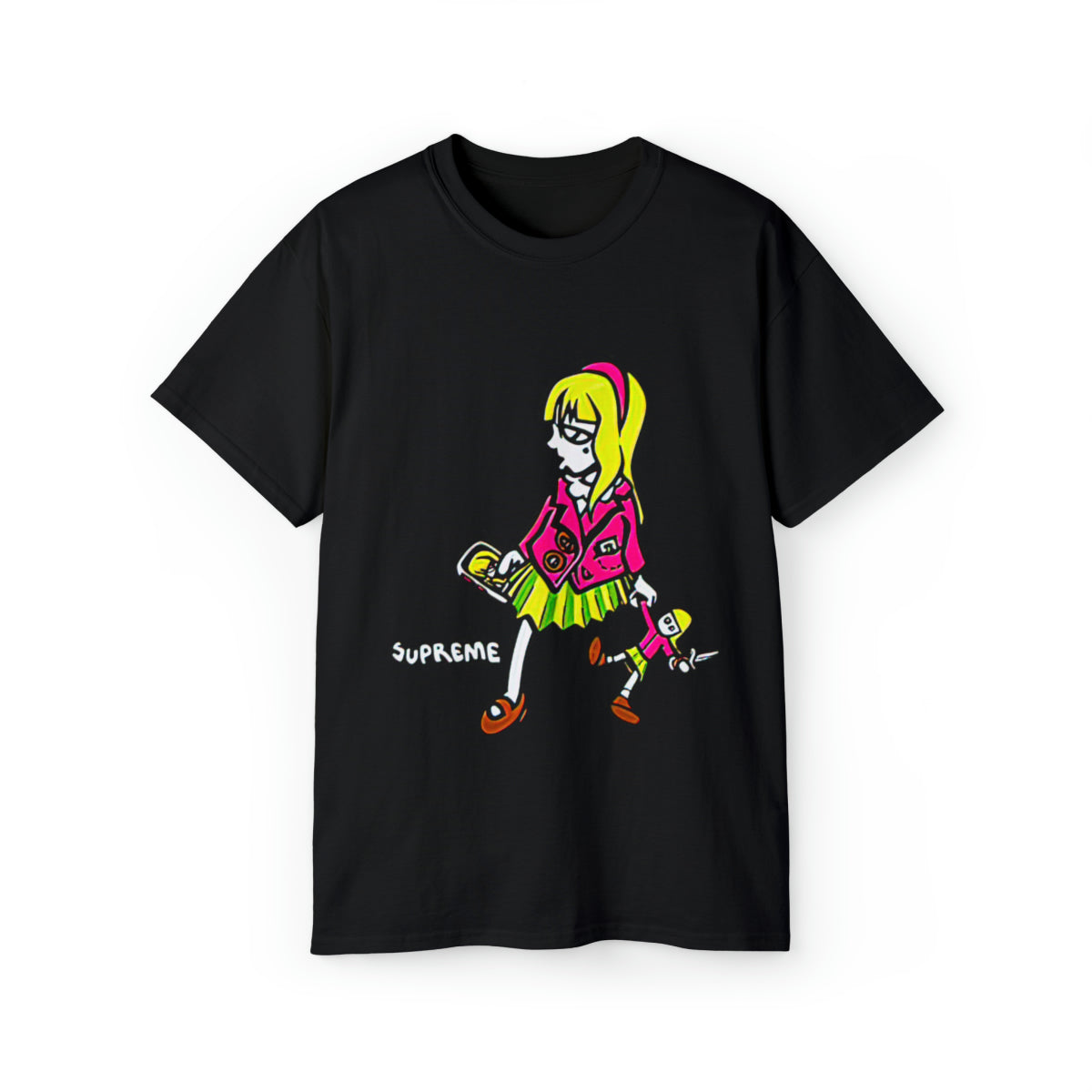 SUP Suzie Switchblade Tee T-Shirt - SUP0074 - Black, 5XL image