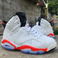 AJ 6 “White Infrared” Shoes Sneakers – nk0005615 image 4