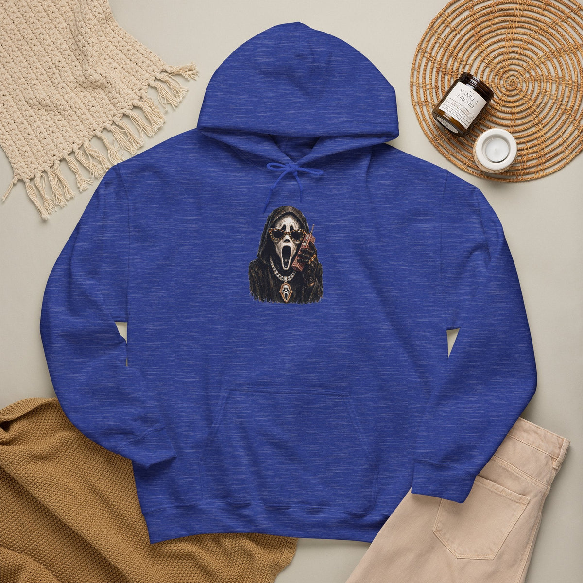 Halloween Ghostface Hooded Sweatshirt image 40