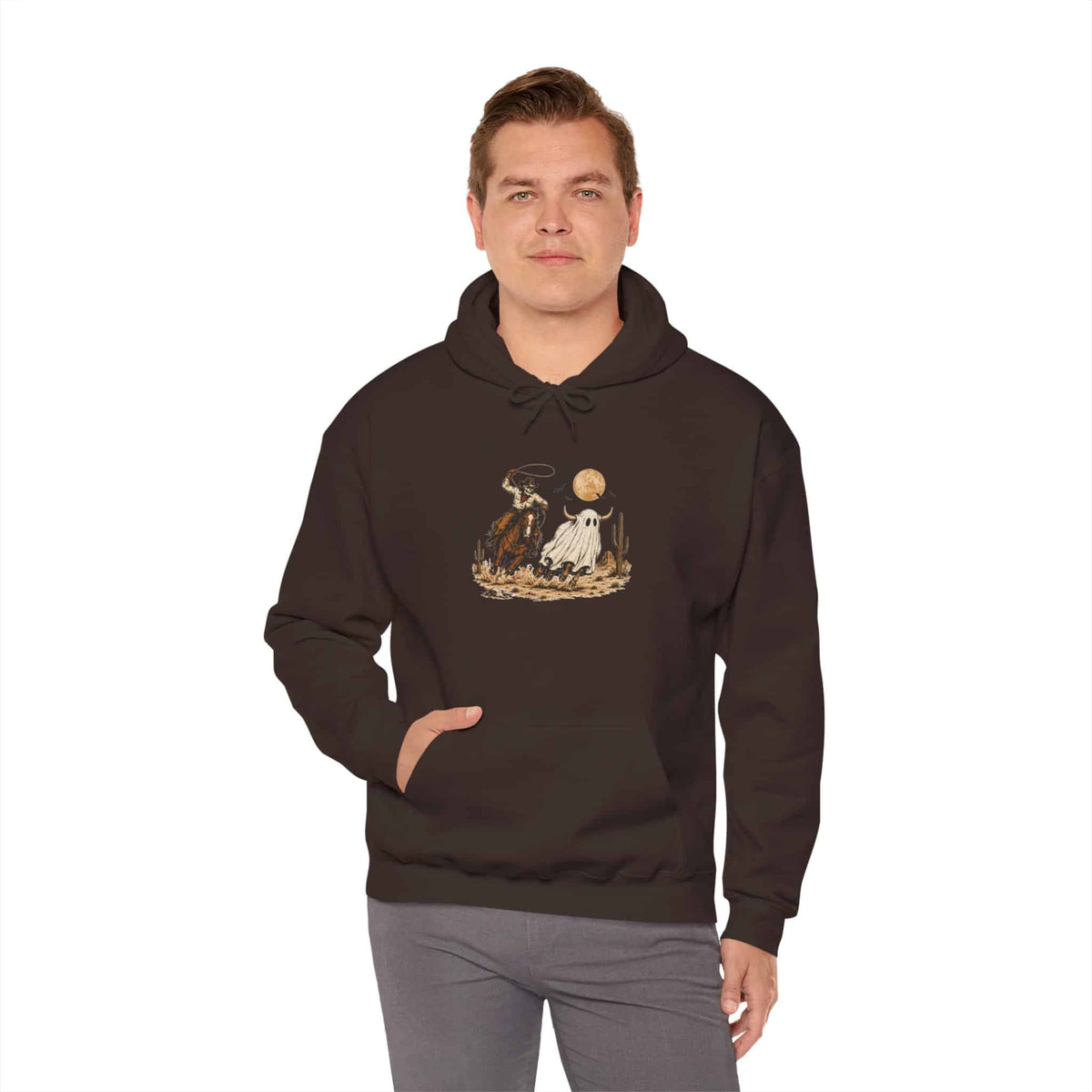 Halloween Cowboy Hooded Sweatshirt image 34